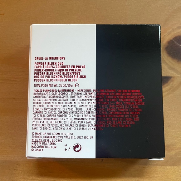 MAC Disney’s Cruella Powder Blush Duo Compact Cruel-La Intentions - Picture 4 of 7